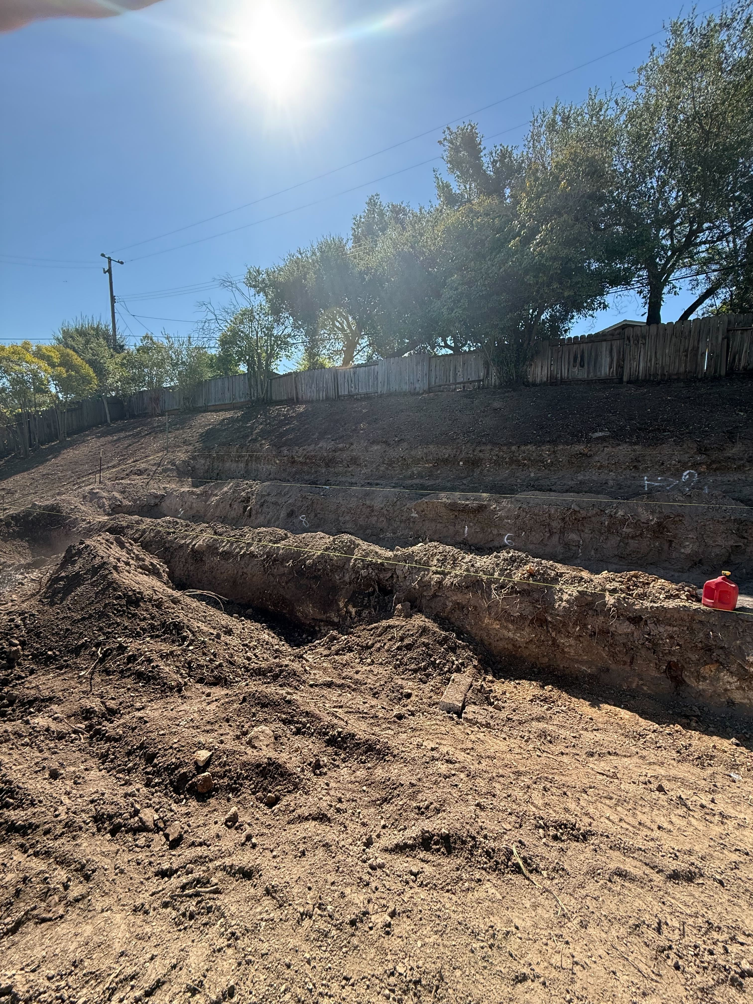 fg-pavers-and-turf-san-jose-retaining-walls-pavers-lighting-progress-43.jpg Retaining wall tier under construction.